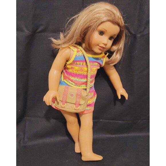 18" American Girl Lea Clark Doll 2016 Girl of the Year Original Outfit Haircut - Picture 6 of 15